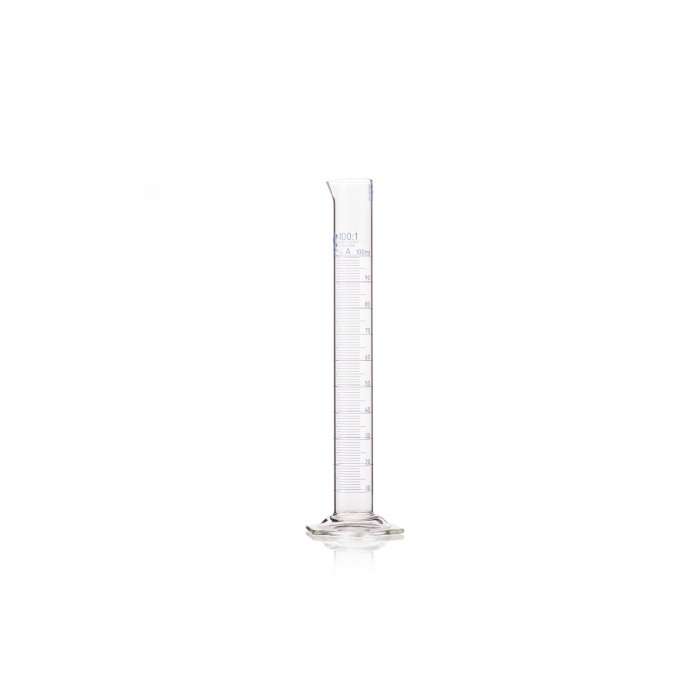 DURAN® Measuring Cylinder, 100 ml, Class A, UKAS certificate
