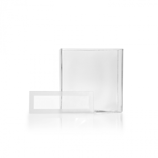 DURAN® Museum jar, with ground-in glass plate, 150 x 50 x 150 mm