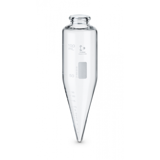 DURAN® Oil centrifuge tube, conical, short cone, 100mL