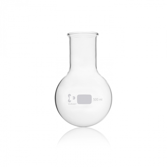 DURAN® Round bottom flask, wide neck, with beaded rim, 500 ml