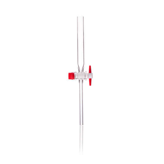 DURAN® Separating funnel stopcocks, Gilson type, complete with PTFE-keys, bore