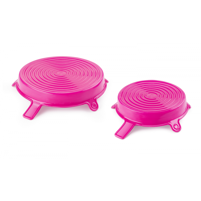 DURAN® Silicone lid, Set XL/XXL, pink