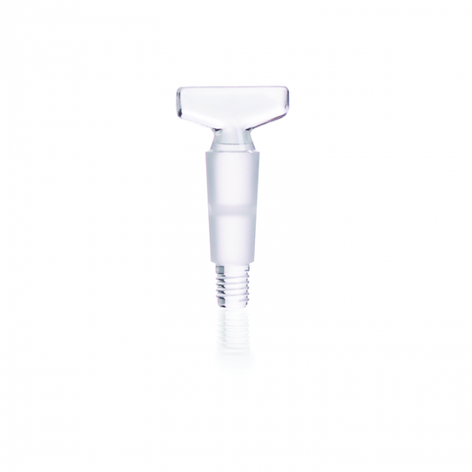 DURAN® stopcock keys with groove, ground, NS 10, bore 1.5 mm