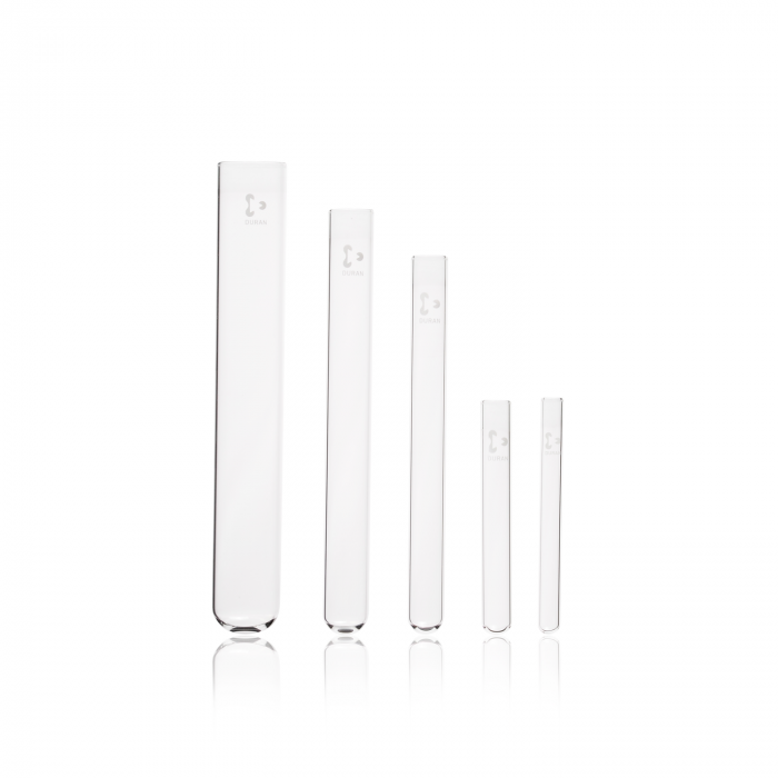 DURAN® test tube without beaded rim, 16 x 160 mm, 21 ml