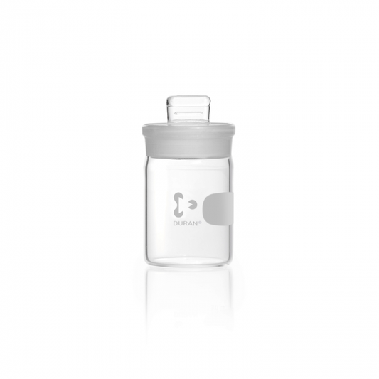 DURAN® Weighing bottle, with grip stopper, tall shape, 32 x 50 mm, 20 ml