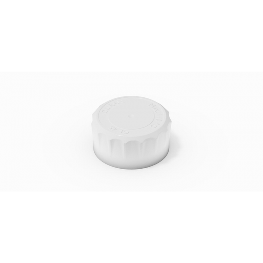 DURAN® YOUTILITY® Screw Cap GL 45, White Polypropylene, USP Class VI