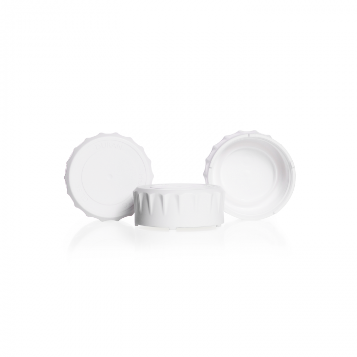 DURAN Screw Cap GL 56, Polypropylene, White, with faster thread for DURAN® Tilt