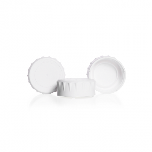 DURAN Screw Cap GL 56, Polypropylene, White, with faster thread for DURAN® Tilt