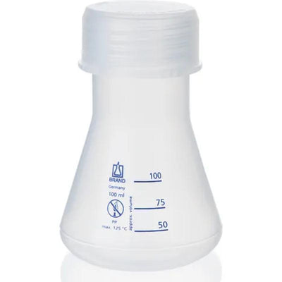 Erlenmeyer flask, wide neck, PP
1000 ml, with screw cap GL45