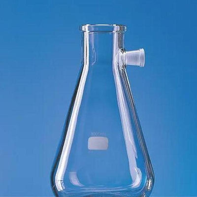 Filter flask, Boro 3.3 w. lateral socket
  250 ml
Buchner filter flask, DIN 12