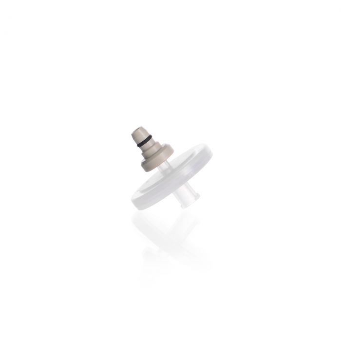 Filter top part for pressure equalization, for GL 45 screw cap with hose connec