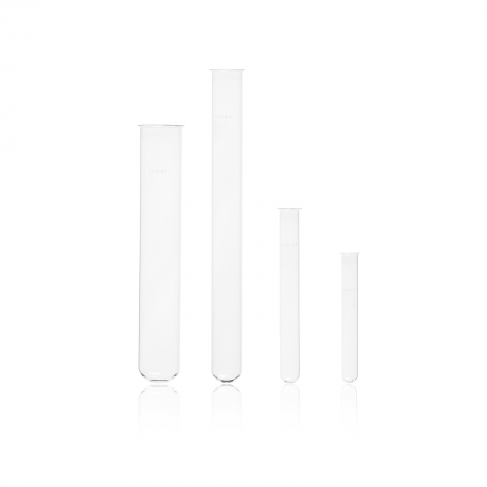 FIOLAX® test tube with beaded rim, 20 x 180 mm, 45 ml