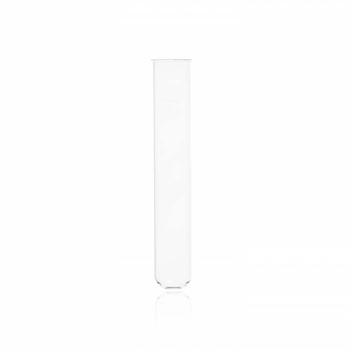 FIOLAX® test tube with beaded rim, 25 x 150 mm, 60 ml