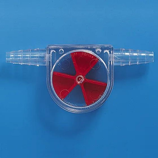 Flow indicator, SAN
f. tubing inner dia. 6-11 mm
for visual indication of dire