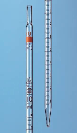 Grad.pipette SLIBERBRAND-ETERNA B type 2
  1 ml:0,01 ml total delivery AR-Glas