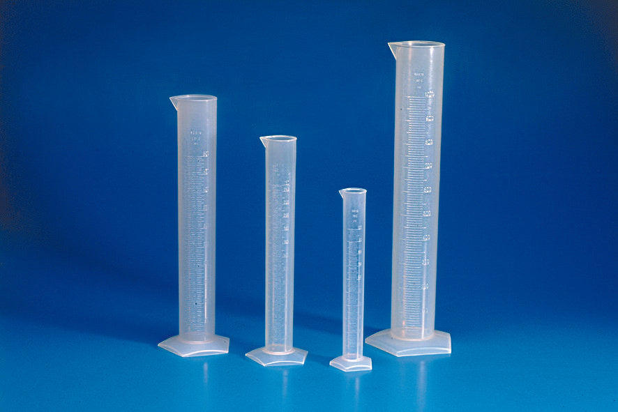 GRADUATED CYLINDER TALL SHAPE PP, 10 ml