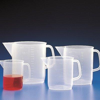 GRADUATED ROUND JUGS SHORT SHAPE, 5000 ml
