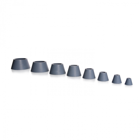 Guko Set (rubber gaskets conical, for filtering flask),8 parts, size d=22-84mm