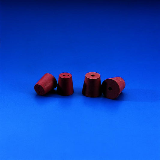 Гумена тапа со 2 отвора 42x32 mm, h 42 mm