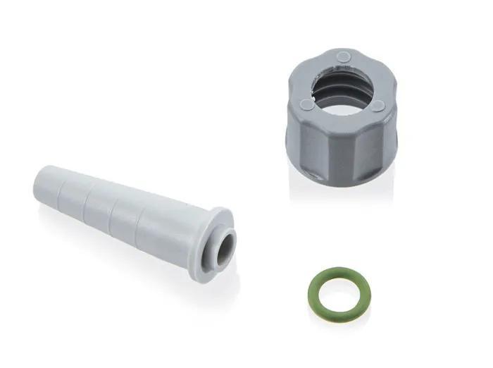 Hose nipple, FKM, for filter pump
for vacuum connection dia.6-9 mm, with
sleev
