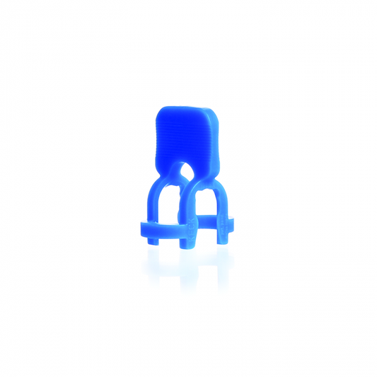 KECK-Clips for spherical joints, POM, S 19, lightblue, KECK-ART.No.05-19