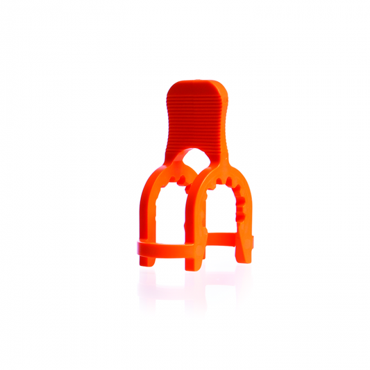 KECK-Clips for spherical joints, POM, S 35, orange, KECK-ART.No. 05-35