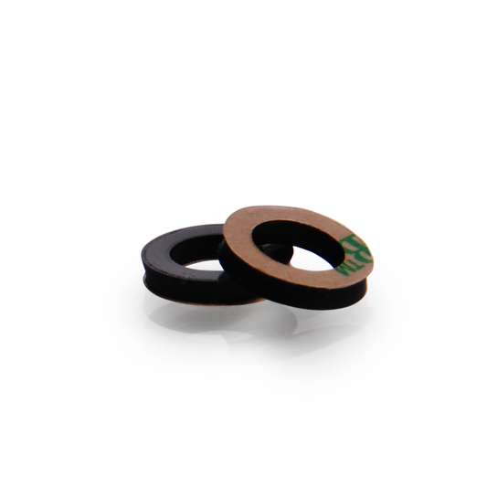 KECK Flat sealings, EPDM, 12 X 7.5 mm