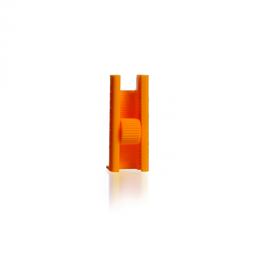 KECK-Tubing clamps, KT 6 mm, yellow, KECK-ART.-No. 10-6