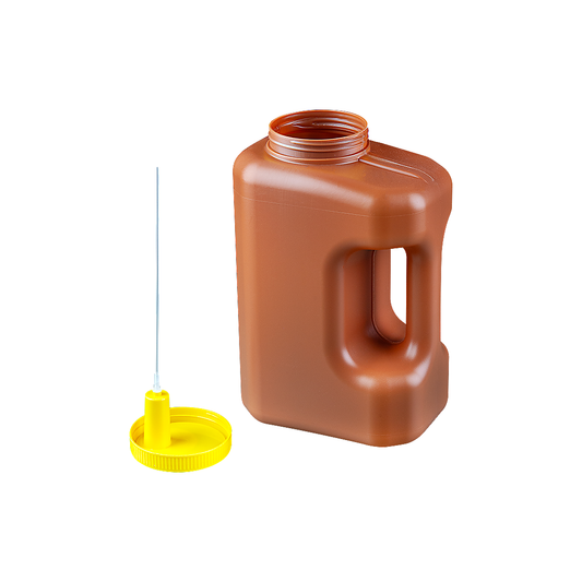 Контејнери за 24 часовна урина ќилибарни 3000 ml