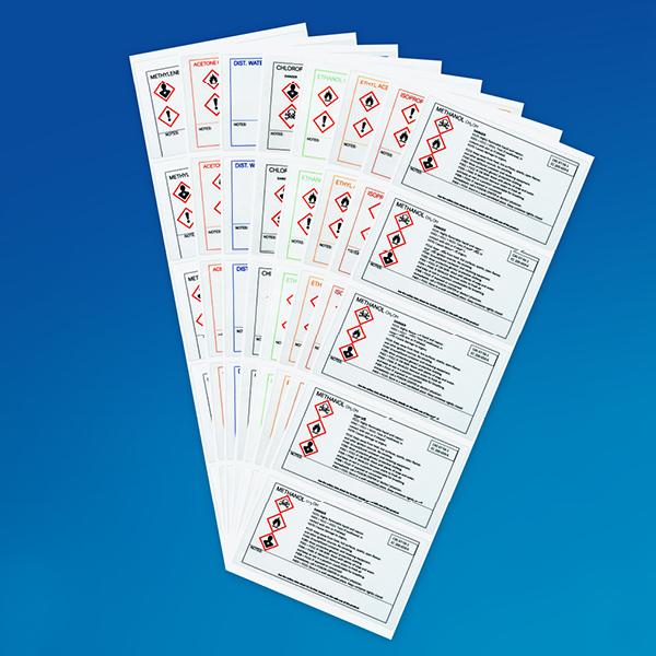 LABELS - CHLOROFORM  (10 pcs)
