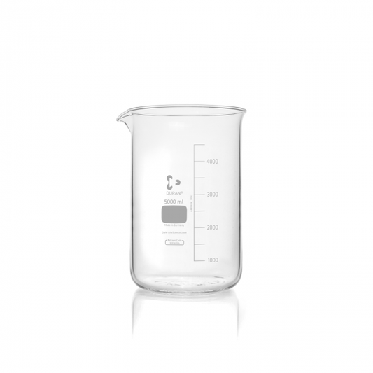 Лабораториска стаклена чаша 5000 ml Duran