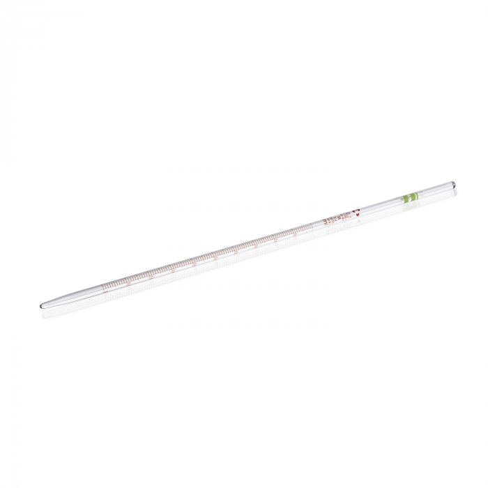 Measuring Pipette from soda-lime glass, class B, type 1, 0.1 ml