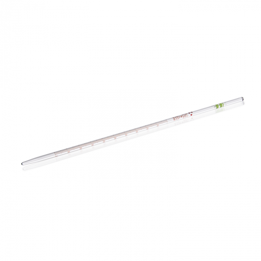 Measuring Pipette from soda-lime glass, class B, type 1, 0.1 ml