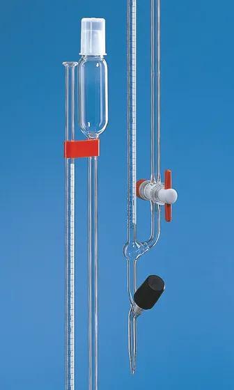 Micro-burette Bang BLAUBRAND® cl.AS DE-M
2 ml:0.01 ml, Boro 3.3 clear, straight