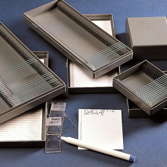 MICRO SLIDE BOXES, 100 PLACES