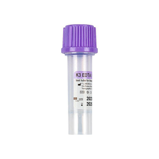 Micromed® tube with Clot Activator x 0,5 ml of blood, red cap, sterile