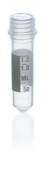 Microtube ext. thread, without cap
2,0 ml, PP, round bottom, grad.
BIO-CERT® P
