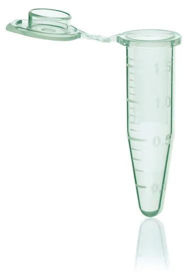 Microtube, PP
1,5 ml, green, with lid, pack of 500 pcs.
BIO-CERT® PCR QUALITY