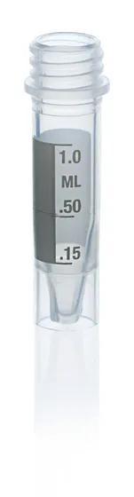 Microtube PP, without bulk screw cap
1,5 ml, selfstanding, grad.
BIO-CERT® PCR