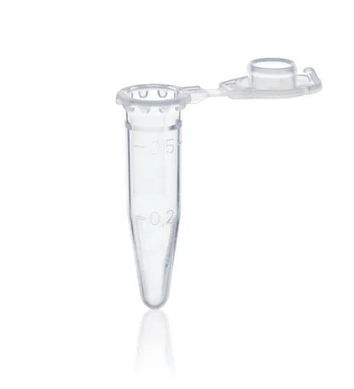 Микротуби од 0.5 ml транспарентни со капаче Brand