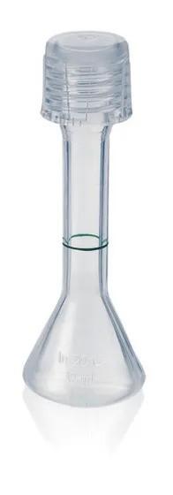 Одмерна тиквица 10 ml PFA со капаче GL18