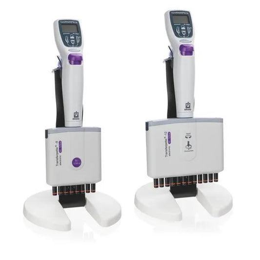 Pack. Transferpette-12 electronic
50-1250 µl, DE-M, incl. single stand
univers