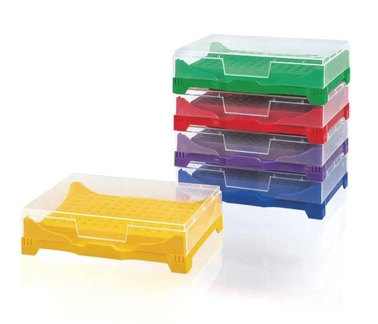PCR Box/Rack, for storing 0,2 ml vessels
PP, sorted by color, 5 racks/carton