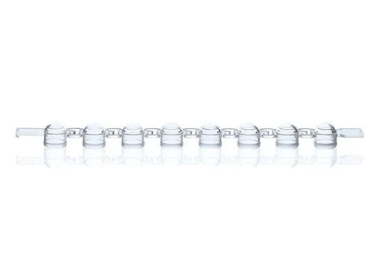 PCR caps strip of 8 PP domed f.PCR-tubes
colourless, pack of 125
BIO-CERT® PCR
