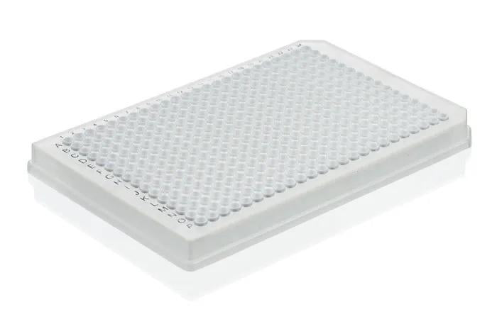PCR-plate 384-well, Rigid Frame, PC/PP
frosted full skirt. Low Profile, 50 pcs