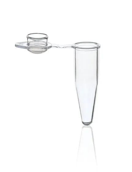 PCR-tube individual, PP, with cap
0,2 ml, colourless, attached domed cap
BIO-C