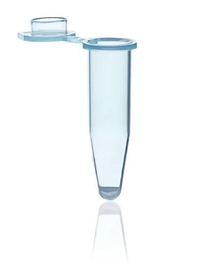 PCR-tube, individual, with cap
0,5 ml, blue, attached flat cap
BIO-CERT® PCR Q