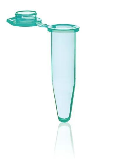 PCR-tube, individual, with cap
0,5 ml, green, attached flat cap
BIO-CERT® PCR