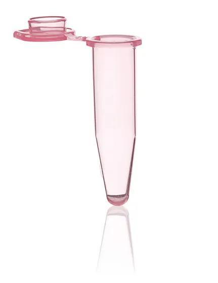 PCR-tube, individual, with cap
0,5 ml, rose, attached flat cap
BIO-CERT® PCR Q