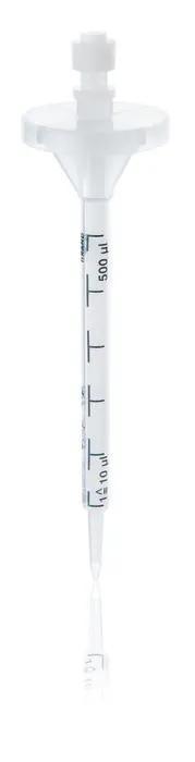 PD-tips II, bulk
0,5   ml, piston PE-HD, cylinder PP
CERTIFIED LIFE SCIENCE QU